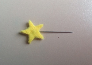 estrela - star pin